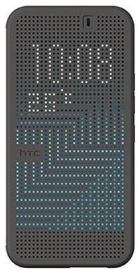 Кожени калъфи Кожени калъфи за HTC Калъф тефтер DOT VIEW Оригинален за HTC Desire 620G сив графит
